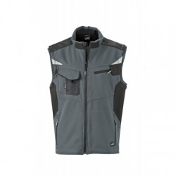Giacche Workwear Softshell Vest colore carbon/black taglia M