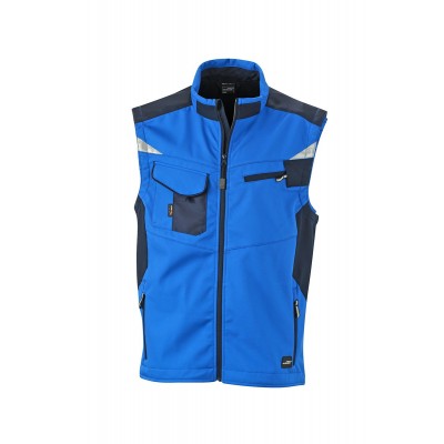 Giacche Workwear Softshell Vest colore royal/navy taglia XL