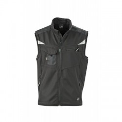 Giacche Workwear Softshell Vest colore black/black taglia XS