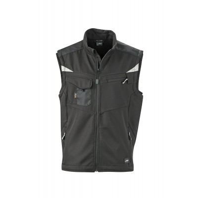 Giacche Workwear Softshell Vest colore black/black taglia XXL