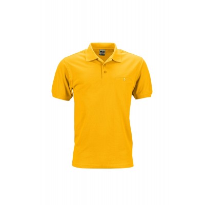 Polo Men's Workwear Polo Pocket colore gold-yellow taglia XXL