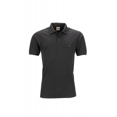 Polo Men's Workwear Polo Pocket colore black taglia M
