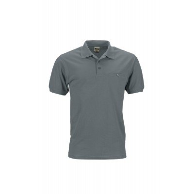 Polo Men's Workwear Polo Pocket colore dark-grey taglia 3XL