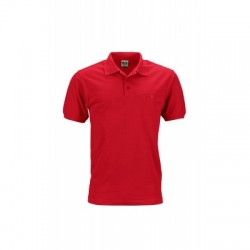 Polo Men's Workwear Polo Pocket colore red taglia L