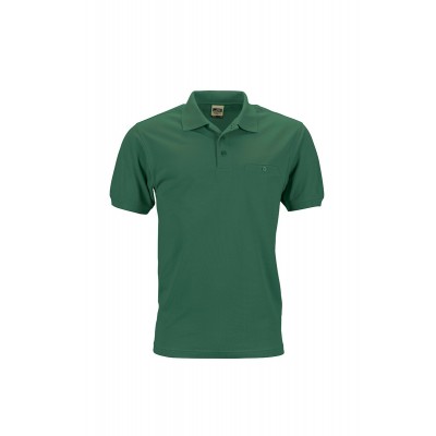 Polo Men's Workwear Polo Pocket colore dark-green taglia L