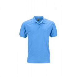 Polo Men's Workwear Polo Pocket colore aqua taglia XS