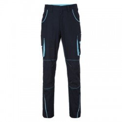 Pantaloni Workwear Pants-Level 2 colore navy/turquoise taglia 42