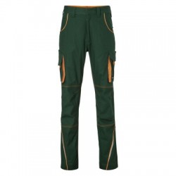 Pantaloni Workwear Pants-Level 2 colore dark-green/orange taglia 50
