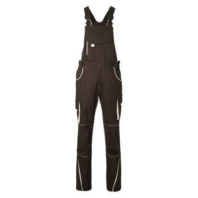 Pantaloni Workwear Pants with Bib-Level 2 colore brown/stone taglia 54