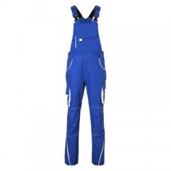 Pantaloni Workwear Pants with Bib-Level 2 colore royal/white taglia 52