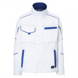Giacche Workwear Jacket colore white/royal taglia M