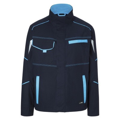 Giacche Workwear Jacket colore navy/turquoise taglia M