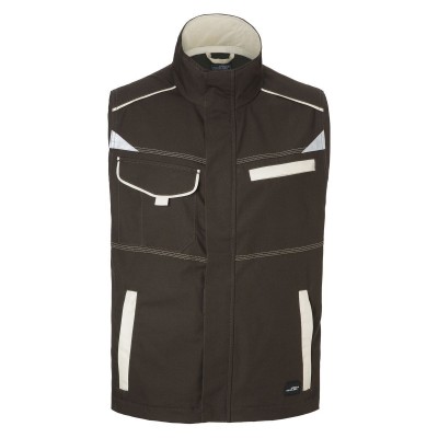 Giacche Workwear Vest-Level 2 colore brown/stone taglia 3XL