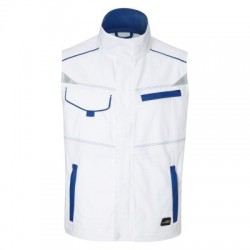 Giacche Workwear Vest-Level 2 colore white/royal taglia XXL