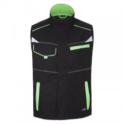 Giacche Workwear Vest-Level 2 colore black/lime-green taglia XXL