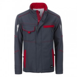 Soft shell Workwear Softshell Padded Jacket-Level 2 colore carbon/red taglia S