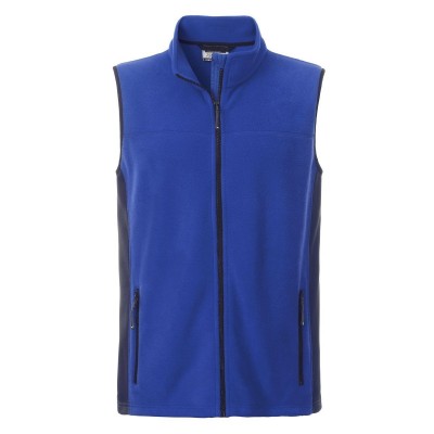 Pile Men's Workwear Fleece Vest colore royal/navy taglia XL