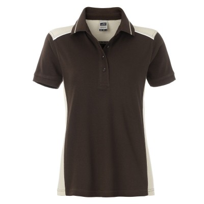 Polo Ladies' Workwear Polo-Level 2 colore brown/stone taglia XS