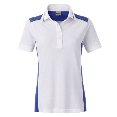 Polo Ladies' Workwear Polo-Level 2 colore white/royal taglia XS