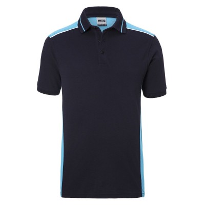 Polo Men's Workwear Polo-Level 2 colore navy/turquoise taglia S