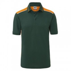 Polo Men's Workwear Polo-Level 2 colore dark-green/orange taglia 3XL