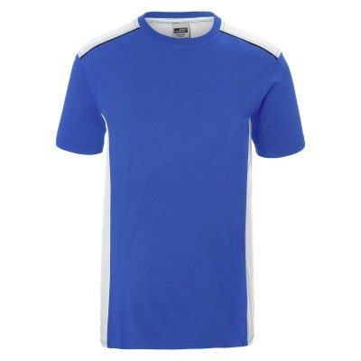 T-Shirt Men's Workwear T-Shirt-Level 2 colore royal/white taglia M