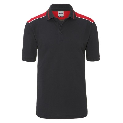Polo Men's Workwear Polo-Level 2 colore carbon/red taglia XL
