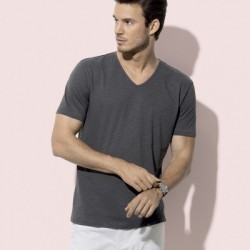 T-Shirt Shawn Slub V-Neck