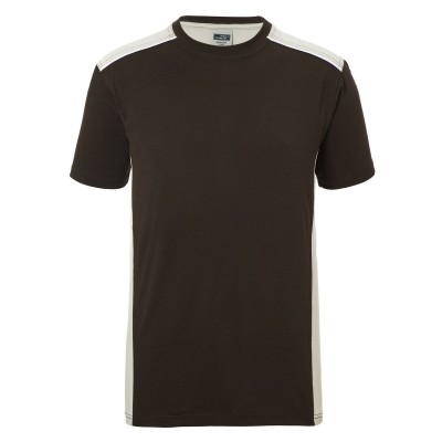 T-Shirt Men's Workwear T-Shirt-Level 2 colore brown/stone taglia XS