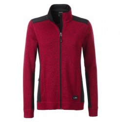 Pile Ladies' Knitted Workwear Fleece Jacket 2