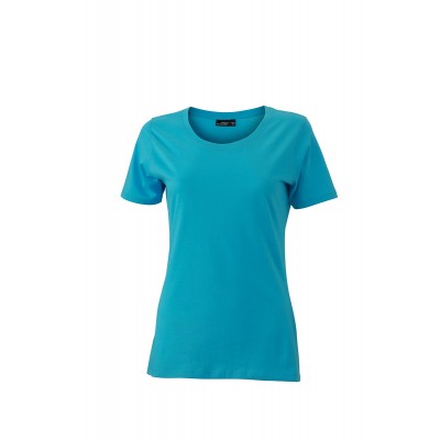 T-Shirt Ladies' Basic-T colore pacific taglia S
