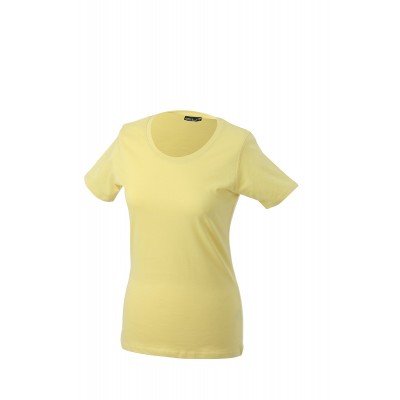 T-Shirt Ladies' Basic-T colore light-yellow taglia S