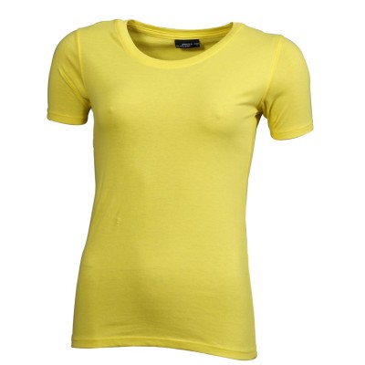 T-Shirt Ladies' Basic-T colore yellow taglia S