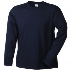 T-Shirt Men's Long-Sleeved Medium colore navy taglia XXL