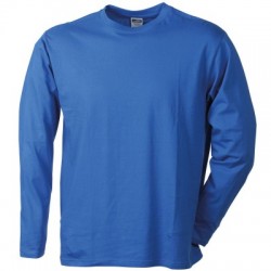 T-Shirt Men's Long-Sleeved Medium colore royal taglia L