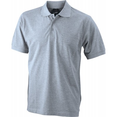 Polo Men's Polo Pocket colore grey-heather taglia S