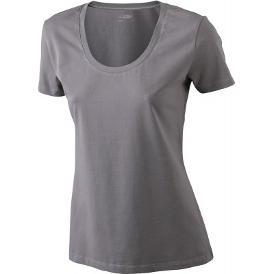 T-Shirt Ladies' Stretch Round-T colore charcoal taglia S