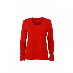 T-Shirt Ladies' Stretch Shirt Long-Sleeved 2