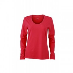 T-Shirt Ladies' Stretch Shirt Long-Sleeved 2