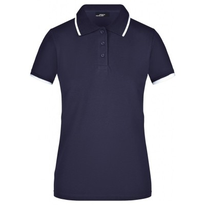 Polo Ladies' Polo Tipping colore navy/white taglia S