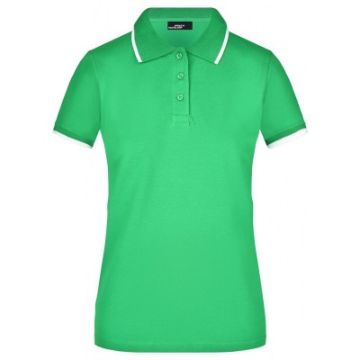 Polo Ladies' Polo Tipping colore frog/white taglia S