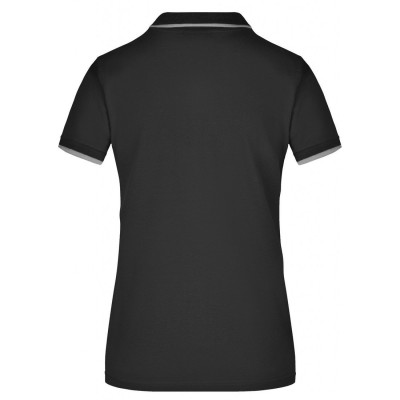 Polo Ladies' Polo Tipping colore black/silver taglia S
