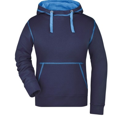 Felpe Ladies' Lifestyle Hoody colore navy/cobalt taglia S