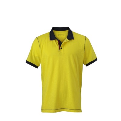Polo Men's Urban Polo colore yellow/navy taglia S