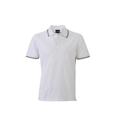Polo Men's Polo colore white/navy taglia S