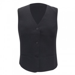 Ho.Re.Ca. Ladies' Waistcoat Basic colore Black taglia XS