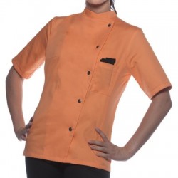 Ho.Re.Ca. Ladies' Chef Jacket Greta colore peach taglia 34