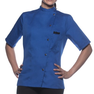 Ho.Re.Ca. Ladies' Chef Jacket Greta colore Blue taglia 34