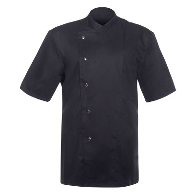 Ho.Re.Ca. Chef Jacket Gustav Short Sleeve colore Black taglia 52/58