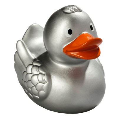 Gadget Squeaky duck colore silver taglia UNICA